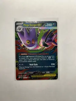 Mega Gengar ex - 125/217 ME: Ascended Heroes Pokemon TCG NM Holo - Image 1