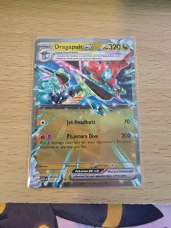 Pokemon TCG Dragapult ex 130/167 SV06: Twilight Masquerade Double Rare NM - Image 1