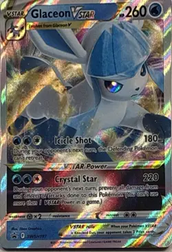 Glaceon VSTAR SWSH197 Holo P Sword & Shield Promo Pokemon NM - Image 1