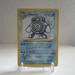 Pokemon Poliwhirl 038/102 Base Set Shadowless Stage 1 60 HP Uncommon Regular - Image 1