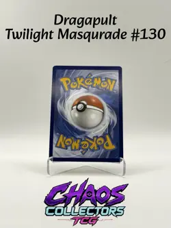 Pokemon Dragapult ex 130/167 Sv06: Twilight Masquerade EX Double Rare Holo - Image 2