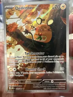 Pokemon Illustration Rare Lot Rowlet Spewpa Dedenne Gumshoos Full Art NM - Image 4