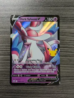 Pokemon TCG Dark Sylveon V Holo Promo Celebrations SWSH134 NM (B2) - Image 1