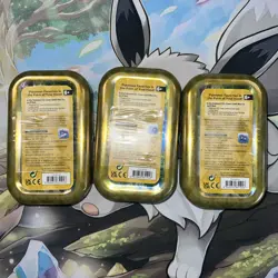 3x Pokemon Crown Zenith Mini Tin | Sonia Marnie Hop 6 Booster Packs New Sealed - Image 2