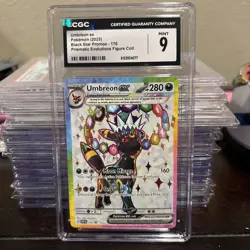 Pokemon Black Star Promos Umbreon ex SVP176 Promo English CGC 9 EX 2025 - Image 1
