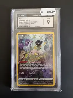 CGC 9 Mew GG10/GG70 Galarian Gallery - Crown Zenith - Pokemon TCG - SHIPS FAST - Image 1