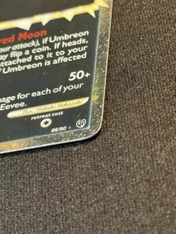 Umbreon Prime Holo Rare Prime 2010 Pokemon Undaunted - 86/90 - Image 3