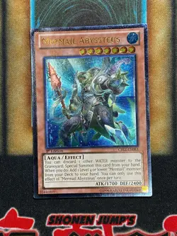 Yugioh Mermail Abyssteus CBLZ-EN083 Ultimate Rare 1st Ed MP - Image 1