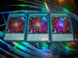 3x Super Duper Polymerization 1st Edition Super Rare BLZD-EN069 Yu-Gi-Oh! - Image 1