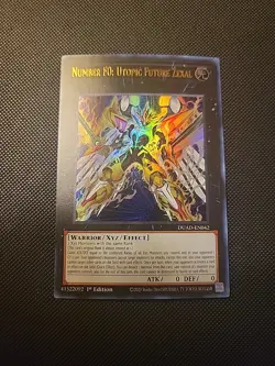 Number F0: Utopic Future Zexal - DUAD-EN042 - 1st Ultra Rare NM - Image 1
