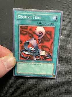 Remove Trap SDY-048 - Yugioh 1st Edition NA English Vintage Starter Deck Yugi - Image 4