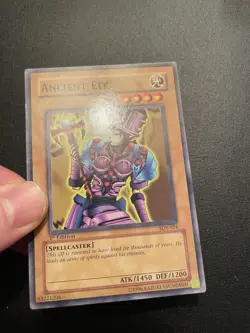 Yugioh TCG Ancient Elf SDY-024 1st Edition NA English Vintage Starter Deck Yugi - Image 2