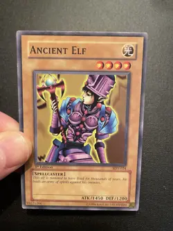 Yugioh TCG Ancient Elf SDY-024 1st Edition NA English Vintage Starter Deck Yugi - Image 4