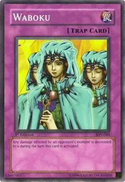 Waboku SDY-040 Common / Short Print Starter Deck: Yugi Yu-Gi-Oh Unlimited NM/M - Image 1