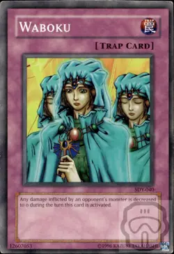 Waboku SDY-040 Common / Short Print Starter Deck: Yugi Yu-Gi-Oh Unlimited NM/M - Image 3