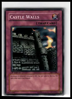1st Edition Starter Deck: Yugi #SDY-049 Castle Walls - Image 1