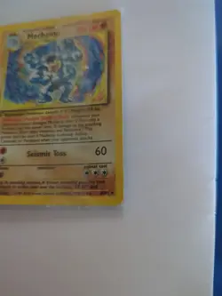 Machamp Pokemon Card Holographic 8/102 In Original Packaging Base Set - Image 4