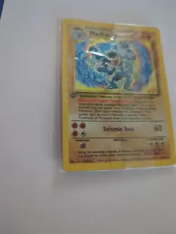 Machamp Pokemon Card Holographic 8/102 In Original Packaging Base Set - Image 5