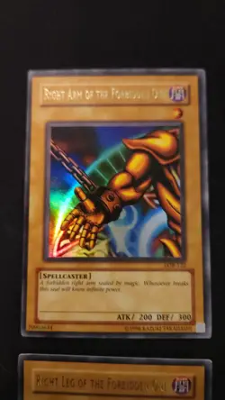 Yu-Gi-Oh Exodia Forbidden One Set, LOB, Unlimited Missing Exodia - Image 3