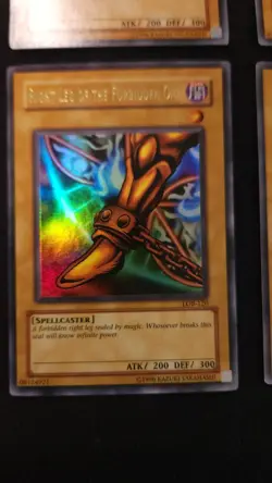 Yu-Gi-Oh Exodia Forbidden One Set, LOB, Unlimited Missing Exodia - Image 4