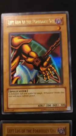 Yu-Gi-Oh Exodia Forbidden One Set, LOB, Unlimited Missing Exodia - Image 5
