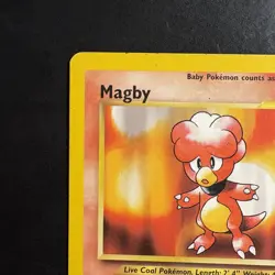 Pokemon Vintage Rare Magby Neo Genesis Card 23/111 WotC - Image 2