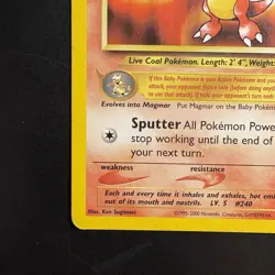 Pokemon Vintage Rare Magby Neo Genesis Card 23/111 WotC - Image 5