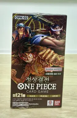 Auction Starts $ 0.99 One Piece Card Game Booster Pack OPK-02 Paramount War 2nd - Image 1