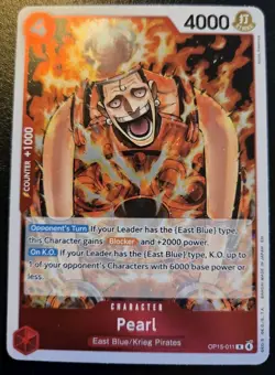 Pearl OP15-011 Foil Rare Adventure On Kami's Island One Piece Card Game - Image 1