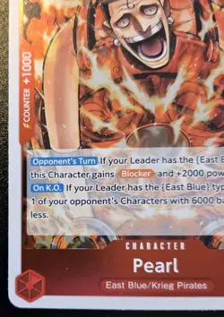 Pearl OP15-011 Foil Rare Adventure On Kami's Island One Piece Card Game - Image 4