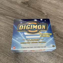 Digimon Collectible Trading Cards Animated Series Edition Sealed Booster Box - Image 3