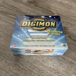 Digimon Collectible Trading Cards Animated Series Edition Sealed Booster Box - Image 5