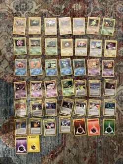 Pokemon TCG Card Lot Of 44 - First Edition Gym Heroes - Image 1