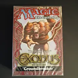Magic the Gathering Exodus Sealed Groundbreaker Deck - Image 1