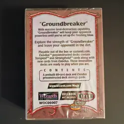 Magic the Gathering Exodus Sealed Groundbreaker Deck - Image 2
