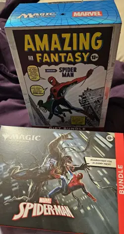 Magic: The Gathering; MTG Spider-Man Gift Bundle Box and Normal Bundle SEALED - Image 1