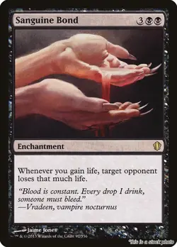 Sanguine Bond [C13 - 92] - MP TCG MTG - Image 1
