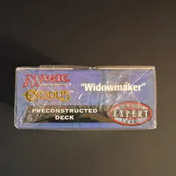 Magic The Gathering MTG SEALED Exodus Theme Deck Widowmaker Vintage wotc1998 - Image 5