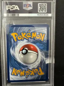 2022 Pokemon Trick or Trade Mewtwo Holo #056 PSA 8 NM-MT Pumpkin Stamp - Image 2