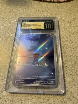 Pokemon Cleffa Art Rare Holo 113/108 Sv3 Ruler Black Flame CGC 10 Japanese 2023 - Image 1