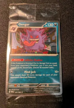 With Swirl Pokemon TCG Gengar 050/088 Eb Games Perfect Order Promo (Card B) - Image 1