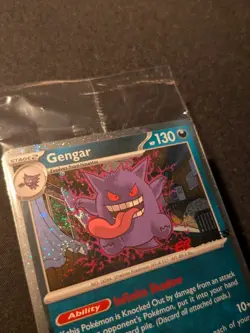 With Swirl Pokemon TCG Gengar 050/088 Eb Games Perfect Order Promo (Card B) - Image 5