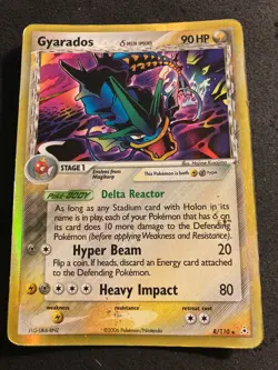 GYARADOS DELTA SPECIES - 2006 POKEMON 8/110 HOLON PHANTOMS TCG - Image 1