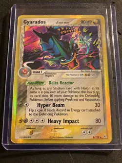 GYARADOS DELTA SPECIES - 2006 POKEMON 8/110 HOLON PHANTOMS TCG - Image 3