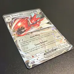 Pokemon TCG Scizor ex 111/162 SV05: Temporal Forces Holo Pokemon TCG - Image 3