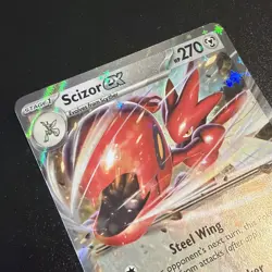 Pokemon TCG Scizor ex 111/162 SV05: Temporal Forces Holo Pokemon TCG - Image 4
