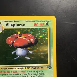 Pokemon Vintage Holo Vileplume 15/64 Jungle WotC 1999 - Image 3