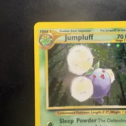 Pokemon Vintage Holo Rare Jumpluff 7/111 Neo Genesis WotC 2000 - Image 2