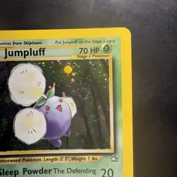 Pokemon Vintage Holo Rare Jumpluff 7/111 Neo Genesis WotC 2000 - Image 3