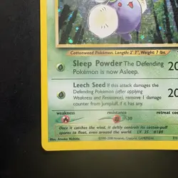 Pokemon Vintage Holo Rare Jumpluff 7/111 Neo Genesis WotC 2000 - Image 5
